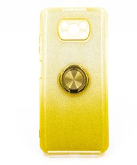 Силіконовий чохол SP Shine для Xiaomi Poco X3 gold ring for magnet