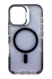 Чохол Fibra Star Shine with MagSafe для iPhone 17 clear Purple