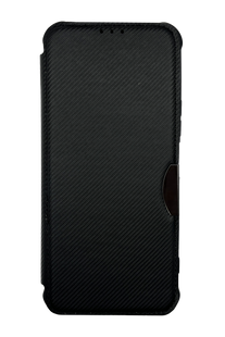 Чохол-книжка шкіра для Xiaomi Redmi 13 4G/Poco M6 4G black Getman Razor PU Carbon