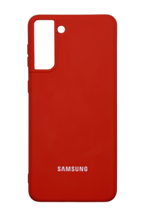Силіконовий чохол Full Cover для Samsung S21+ red