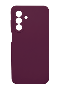 Силиконовый чехол Softy для Samsung A26 bordo Full Camera с микрофиброй