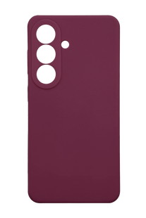Силиконовый чехол WAVE Full Cover для Samsung S26 plum Full Camera