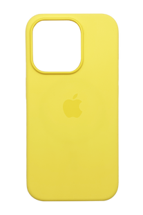 Силіконовий чохол with MagSafe для iPhone 15 Pro Max sunshine 1:1 Smart animation