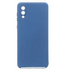 Силіконовий чохол Molan Cano Smooth для Samsung A02 blue