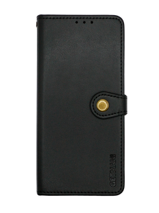 Чехол-книжка кожа для Samsung A06 black Getman Gallant PU