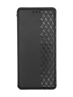 Чохол-книжка шкіра для Xiaomi Redmi 13C black Getman Cubic PU