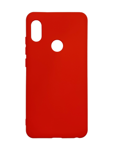 Силиконовый чехол Full Cover для Xiaomi Redmi Note 5/5 Pro red без logo