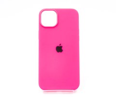 Силіконовий чохол Full Cover для iPhone 14 Plus barbie pink