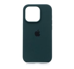 Силіконовий чохол Full Cover для iPhone 14 Pro moss green