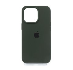 Силіконовий чохол Full Cover для iPhone 13 Pro cyprus green