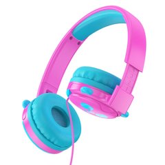Наушники Hoco W31 Children headphones Panda Rose-Red