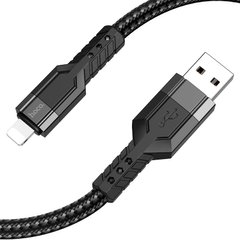 USB кабель HOCO U110 PD charging data cable Lightning PD20W/1,2m Black