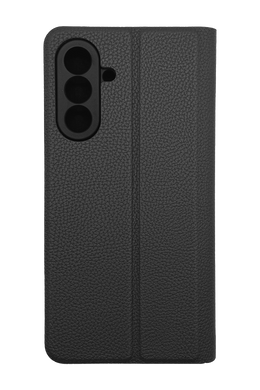 Чехол книжка FIBRA (рельеф) для Samsung A56 black Full Camera