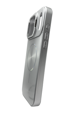 Накладка Shine MagSafe with holder для iPhone 17 Pro Max silver