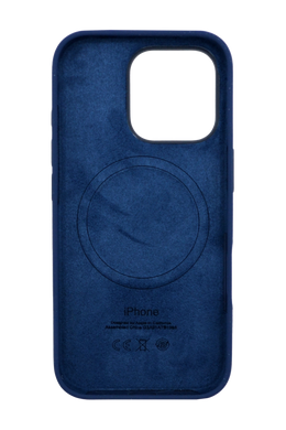 Силіконовий чохол with MagSafe для iPhone 16 Pro denim