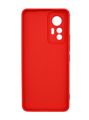 Силіконовий чохол SMTT для Xiaomi Mi 12 Lite red Full Camera