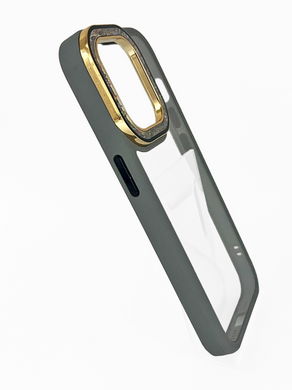 Чохол Swarovski для iPhone 15 Pro grey