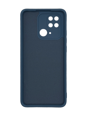 Чохол (TPU) Candy Ring для Xiaomi Redmi 10C blue Full Camera