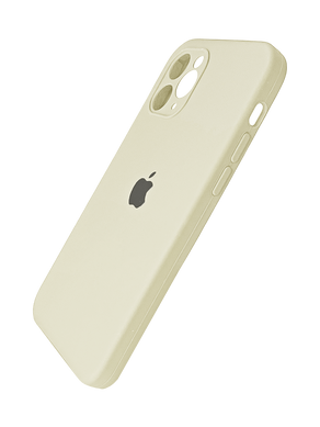 Силіконовий чохол Full Cover для iPhone 11 Pro cream Fulll Camera