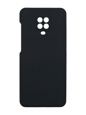 Силіконовий чохол Full Cover для Xiaomi Redmi Note 9s/Note 9 Pro black AAA) Full Camera без logo