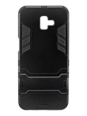 Накладка Protective для Samsung J6+ з підставкою black