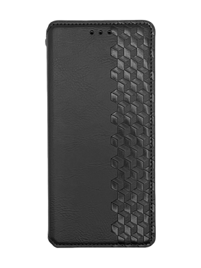 Чохол-книжка шкіра для Xiaomi Redmi 13C black Getman Cubic PU