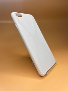 Силиконовый чехол для IPhone 6 Plus white+захисна плівка