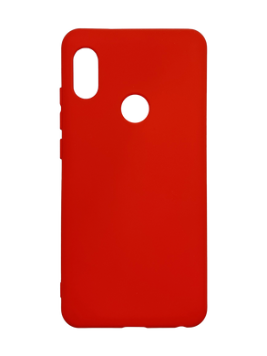 Силиконовый чехол Full Cover для Xiaomi Redmi Note 5/5 Pro red без logo