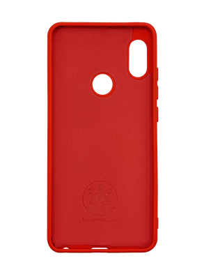 Силиконовый чехол Full Cover для Xiaomi Redmi Note 5/5 Pro red без logo