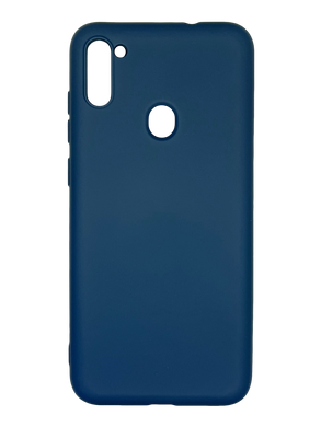 Силиконовый чехол Full Soft для Samsung A11/M11 dark blue