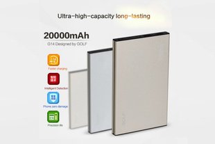 Power Bank GOLF G14 20000mAh colour