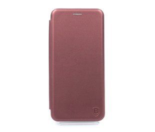 Чохол книжка Baseus Premium Edge для Samsung A03 marsala