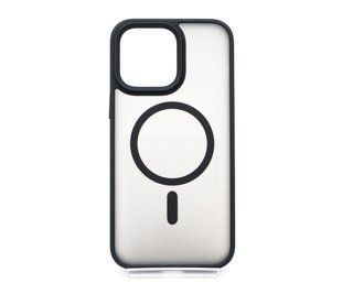 Чохол Matte Colorful Case with MagSafe для iPhone 14 Pro Max black