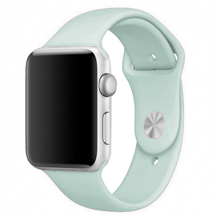 Силіконовий ремінець для Apple Watch Sport Band 38-40mm (S/M & M/L) 3pcs turquoise