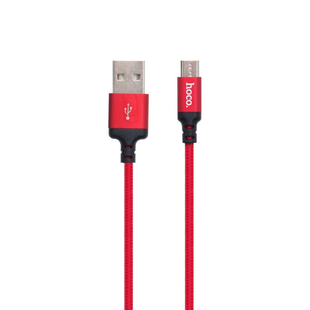 USB кабель Hoco X14 Times Speed micro 2m red/black