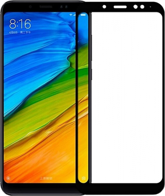 Защитное 2.5D стекло Glass для Xiaomi Redmi Note 5 Pro black f/s