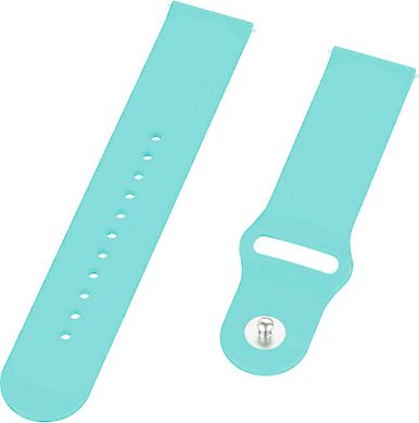 Ремешок Sport Silicone для Xiaomi Amazfit\Samsung 22mm ocean blue (azure)