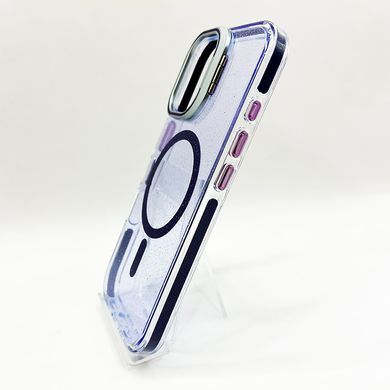 Чохол Fibra Star Shine with MagSafe для iPhone 17 clear Purple