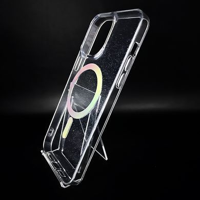 Чехол TPU case LAB Shiny Color with MagSafe для iPhone 14 Pro chameleon