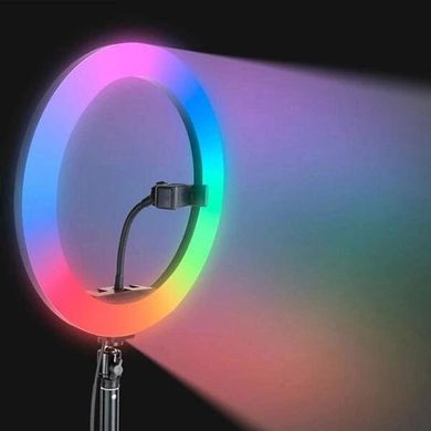 Кольцевая светодиодная лампа RGB Crystal RD-33 33cm (Прозрачная)