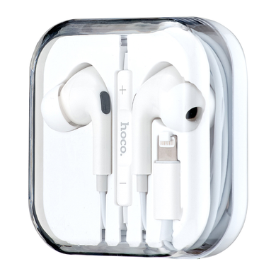 Наушники проводные HOCO M111 Pro Primero digital headset iP White