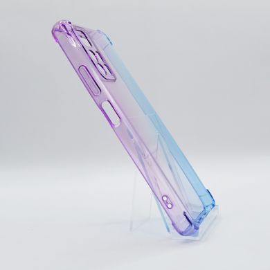 Силіконовий чохол WAVE Shine для Xiaomi Poco M4 Pro 5G/Redmi Note 11/Note 11T 5G purple/blue
