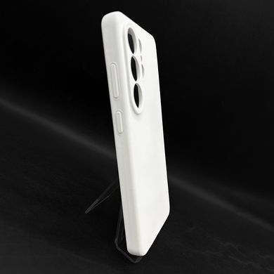 Силиконовый чехол WAVE Full Cover для Samsung S26 Ultra white Full Camera