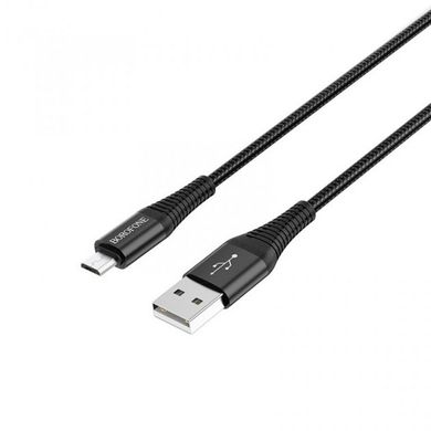 USB кабель Borofone BX29 Micro 2.4A/1m black