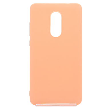 Силиконовый чехол Soft Feel для Xiaomi Redmi Note 4X/ Note 4 pink