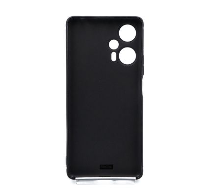 Силіконовий чохол Black Matt для Xiaomi Redmi Note 12 turbo black 0.5mm