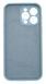 Силіконовий чохол Full Cover для iPhone 15 Pro Max light blue Full Camera