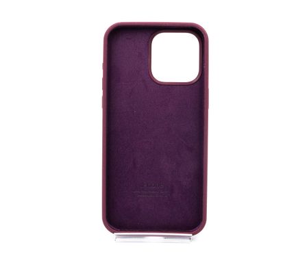 Силіконовий чохол Full Cover для iPhone 15 Pro Max plum