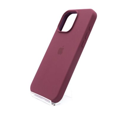 Силіконовий чохол Full Cover для iPhone 15 Pro Max plum