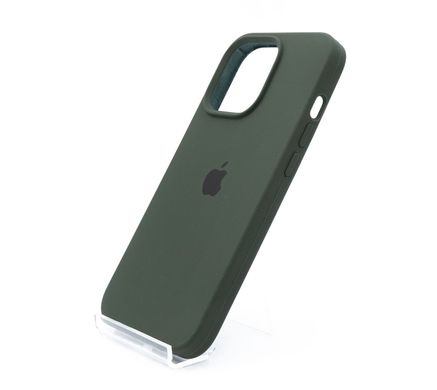 Силіконовий чохол Full Cover для iPhone 13 Pro cyprus green